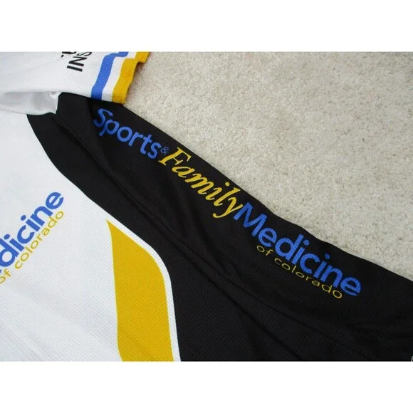 Castelli Cycling Jersey Men 3XL XXXL White Black Scorpion Zip Bike Shirt USA - Picture 5 of 12